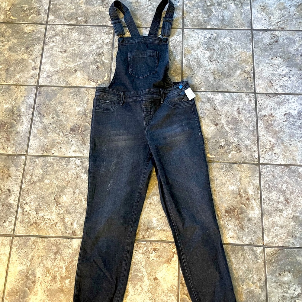 Brand new black overalls